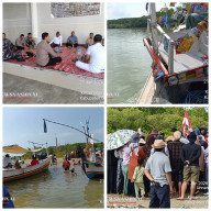 Nelayan Tradisional Masyarakat Arosbaya Bangkalan Gelar Tradisi Tahunan "Hajatan Laut"