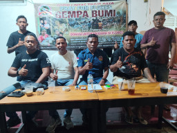 Sopir Lintas Timur Raya (SLTR) dan Simpatisan Galang Dana dan Salurkan untuk Korban Gempa Flores NTT
