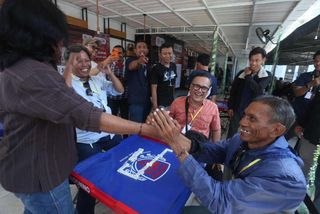 Turnamen Domino Jurnalis Jadi Momentum Ubah Citra Domino